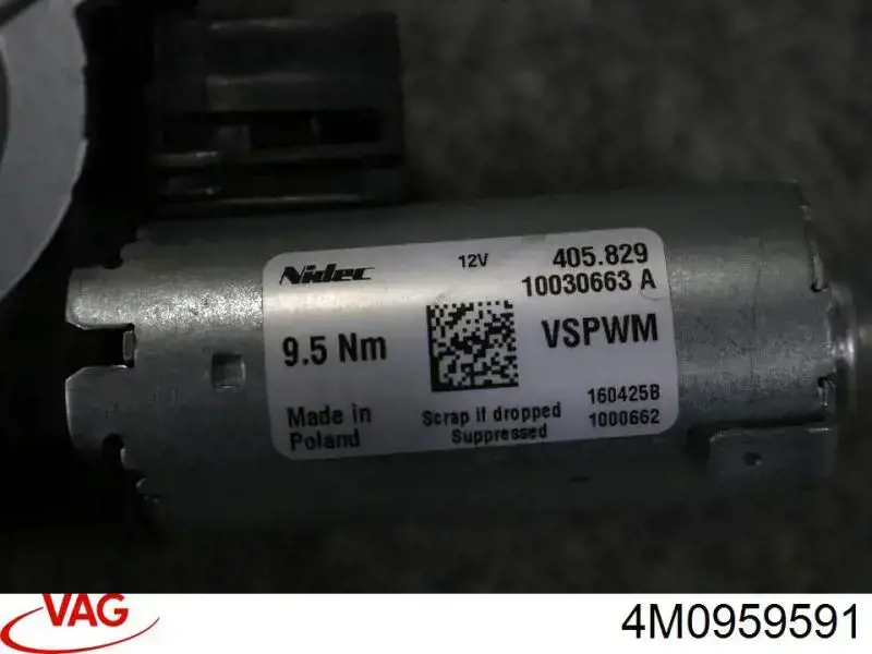Comprar 4M0959591 VAG Motor del techo corredizo