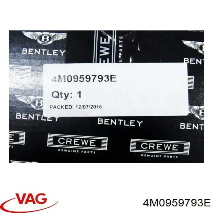 Unidad de confort de la puerta delantera VAG 4M0959793E precio, desde 69,70 EUR