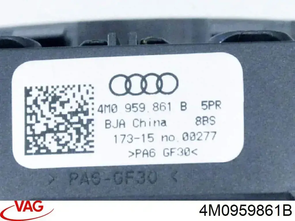 Bloque de botones de ajuste del asiento VAG 4M0959861B