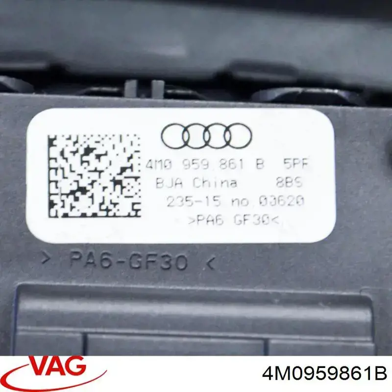 Bloque de botones de ajuste del asiento VAG 4M0959861B precio, desde 42,11 EUR