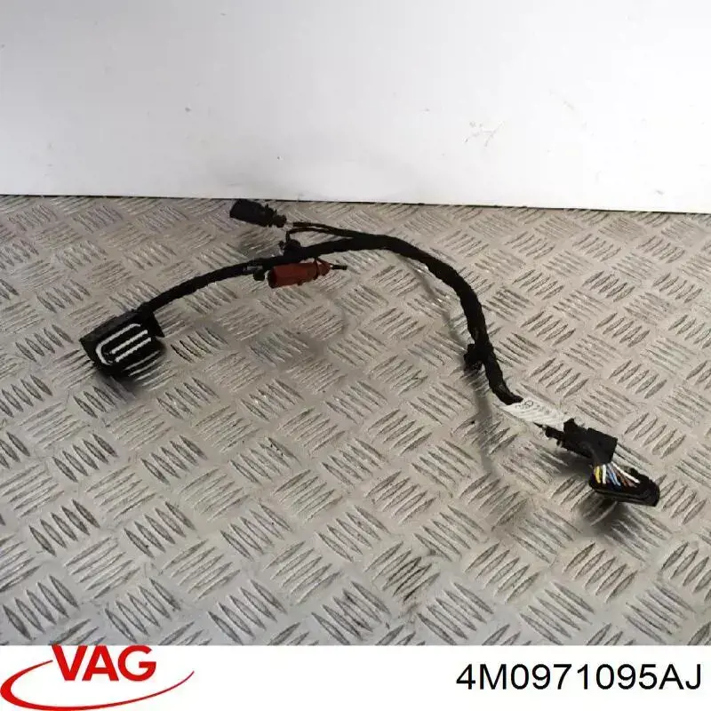 Comprar 4M0971095AJ VAG Cable de sensor de aparcamiento del parachoques trasero