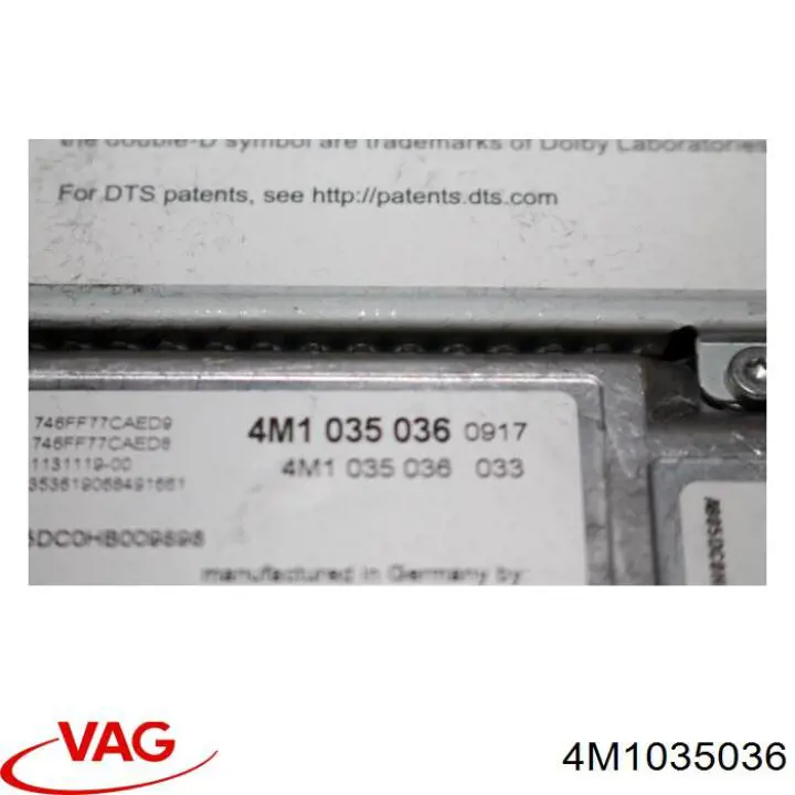  VAG 4M1035036 precio, desde 724,55 EUR