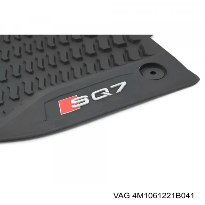 Juego de alfombrillas delanteras, 2 piezas 4M1061221B041 VAG