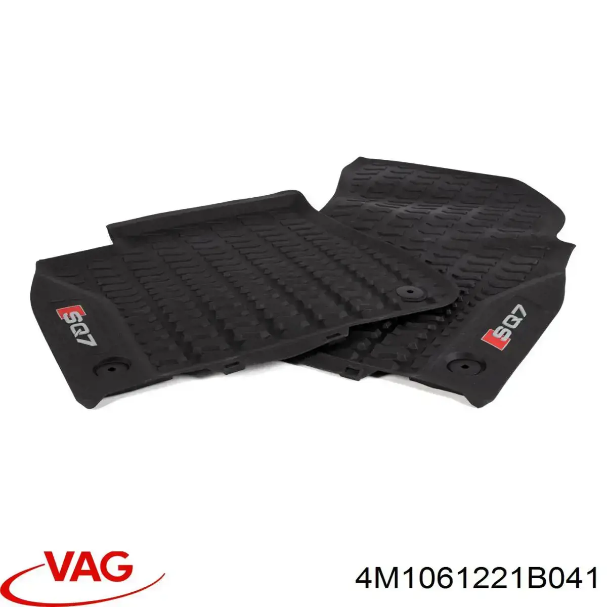 4M1061221B041 VAG Juego de alfombrillas delanteras, 2 piezas
