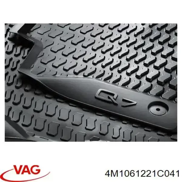 Juego de alfombrillas delanteras, 2 piezas VAG 4M1061221C041 precio, desde 118,33 EUR