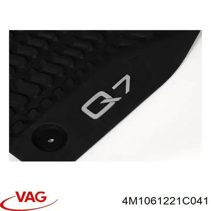Comprar 4M1061221C041 VAG Juego de alfombrillas delanteras, 2 piezas