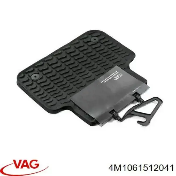 Comprar 4M1061512041 VAG Juego de alfombrillas traseras, 2 piezas