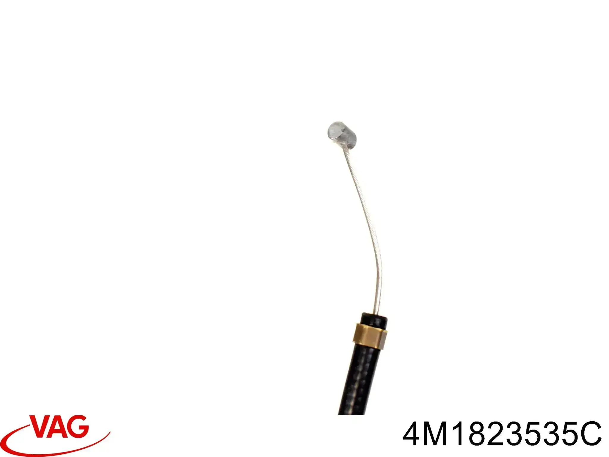 Cable de apertura del capó trasero 4M1823535C VAG