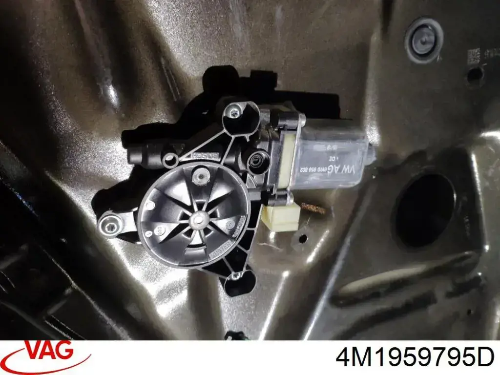 Módulo de confort de la puerta trasera 4M1959795D VAG