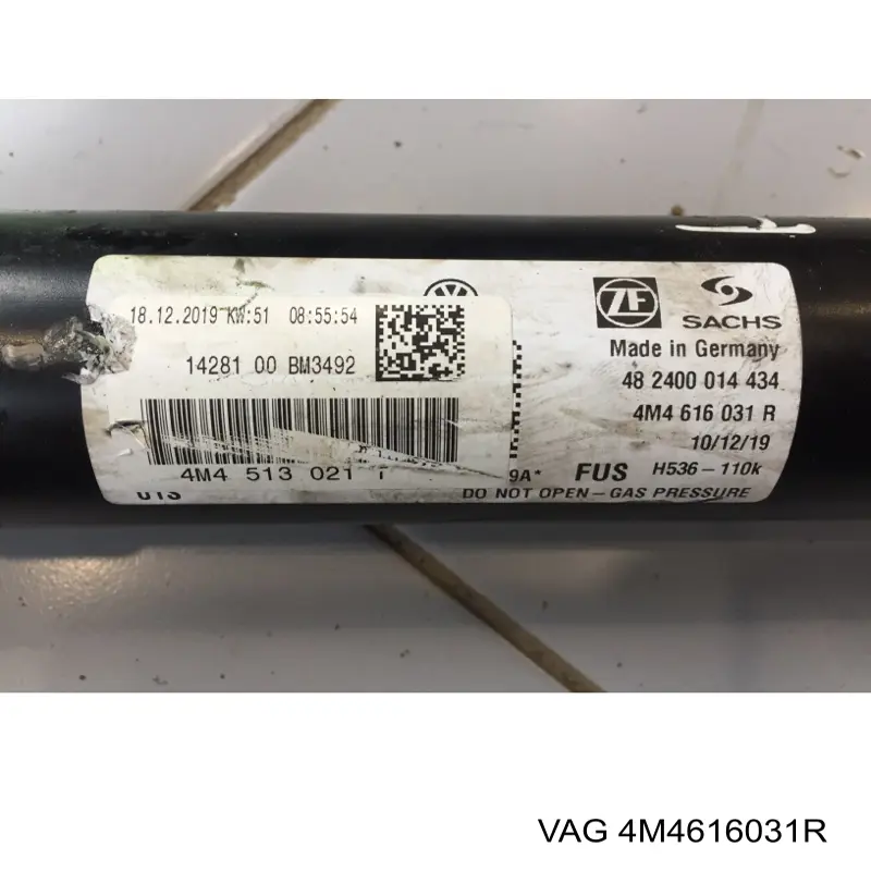 Amortiguador trasero Sachs 319163 precio, desde 420,06 EUR