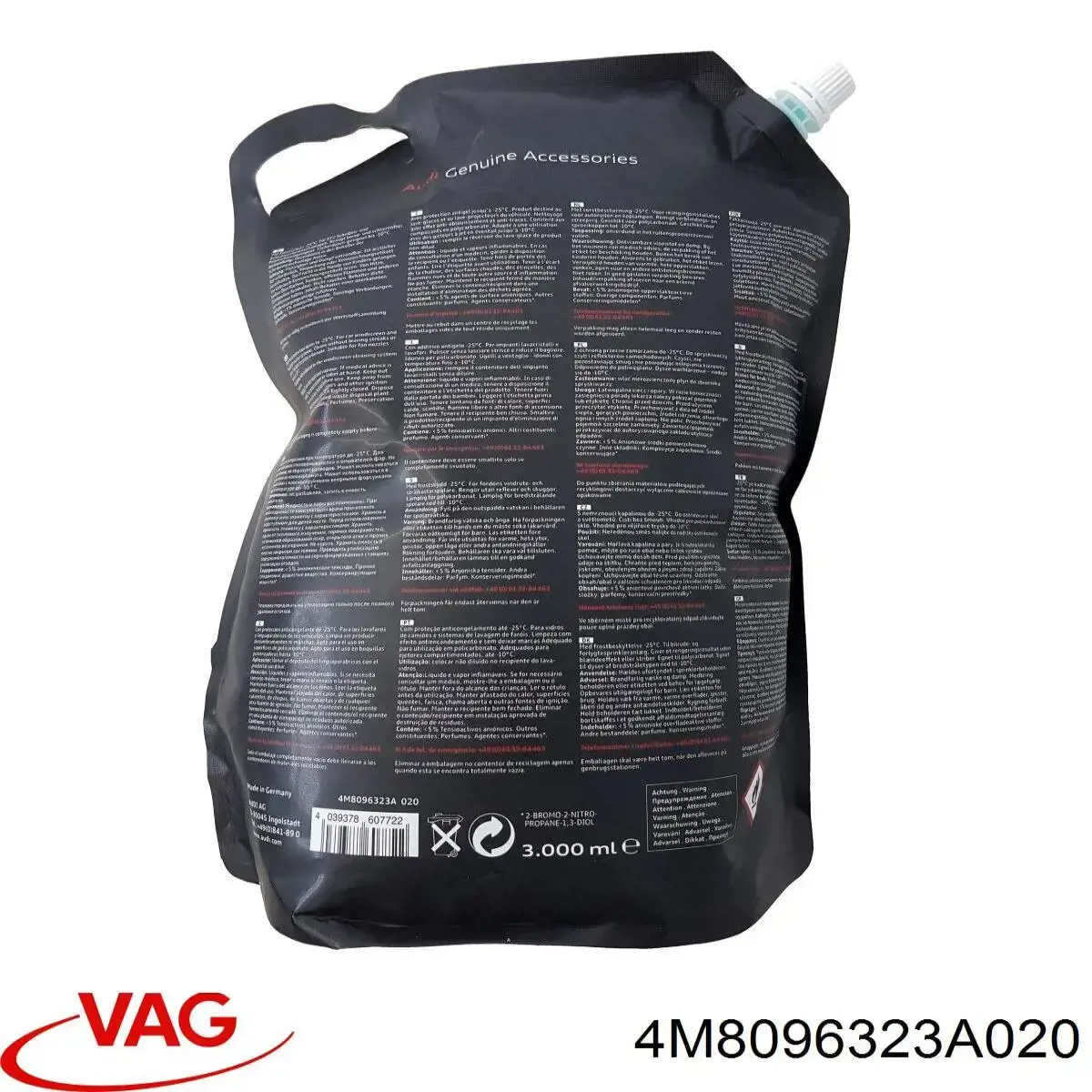 Líquido limpiaparabrisas VAG 4M8096323A020 precio, desde 17,00 EUR