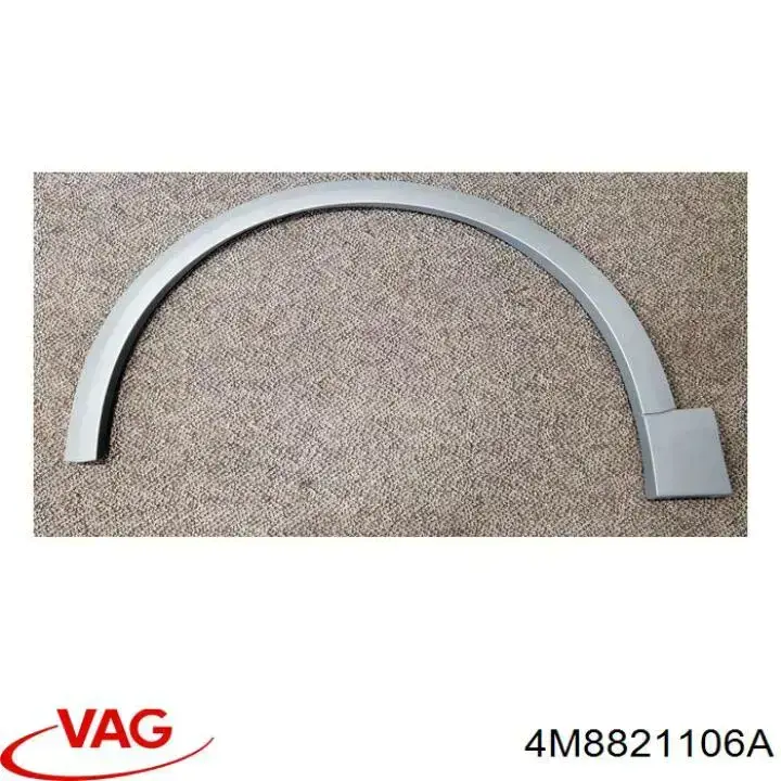 Guardabarros delanteros derecho VAG 4M8821106A precio, desde 879,62 EUR