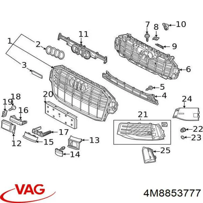 Comprar 4M8853777 VAG 
