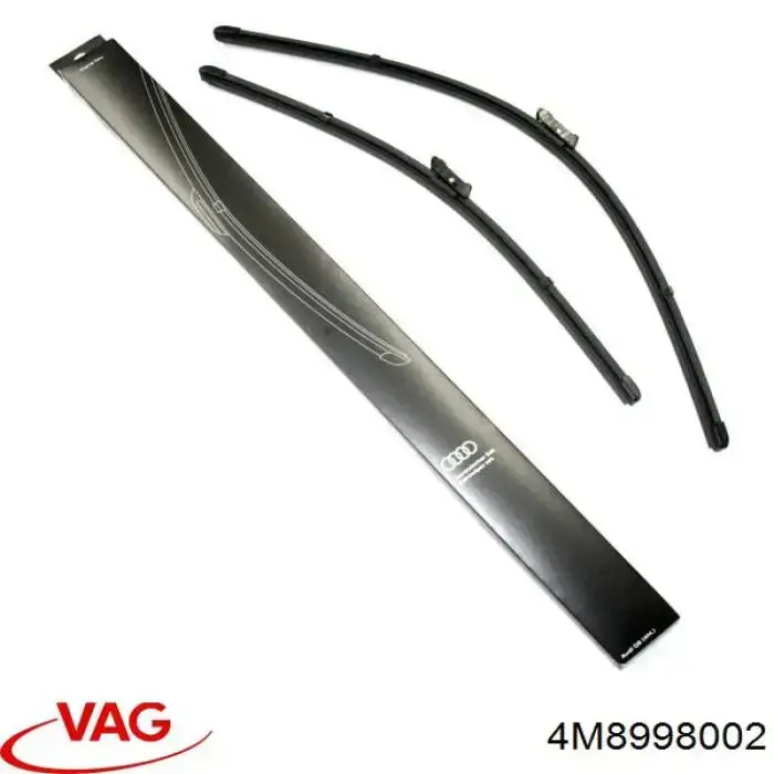 4M8998002 VAG Escobillas Limpiaparabrisas delanteras