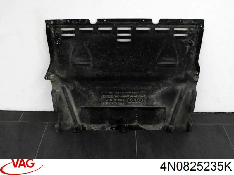 4N0825235S VAG Protector antiempotramiento del motor delantera