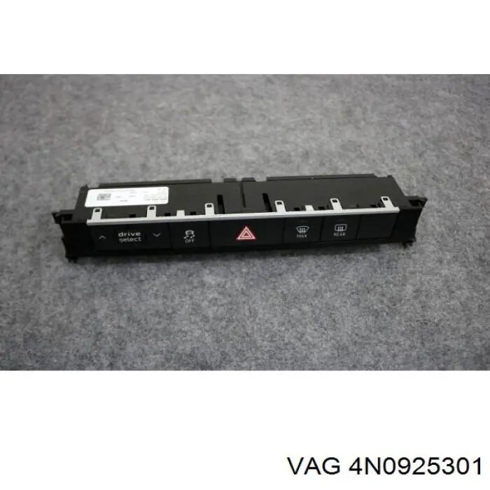 Bloque de botones de la consola central VAG 4N0925301 precio, desde 75,50 EUR