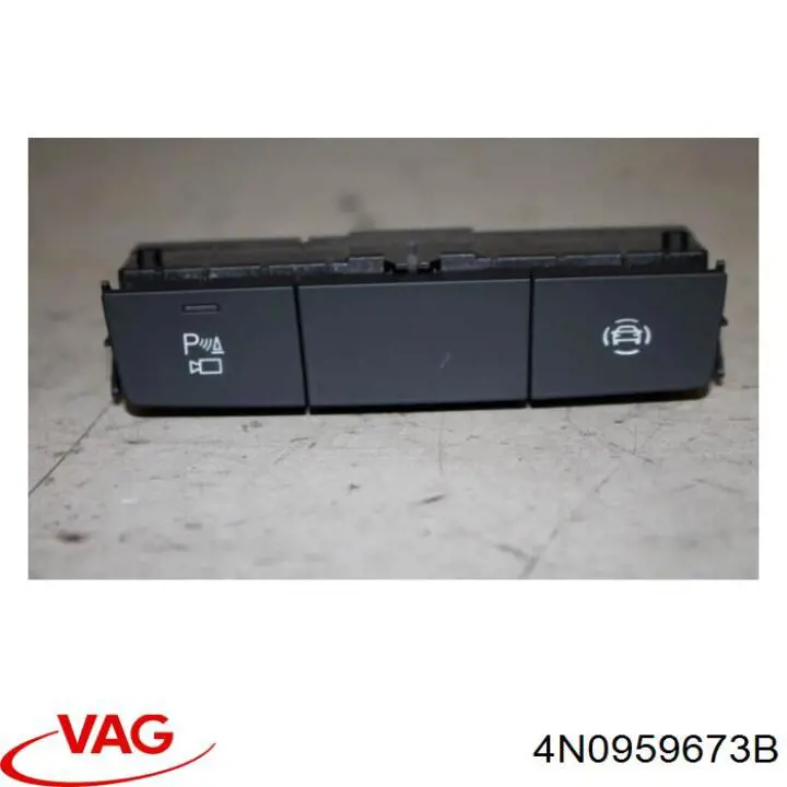 Bloque de botones de la consola central VAG 4N0959673B precio, desde 55,18 EUR