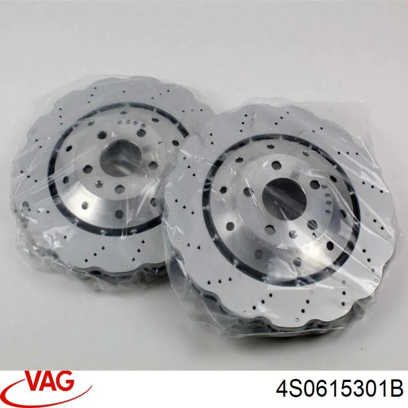 Disco de freno 8T0615301 VAG