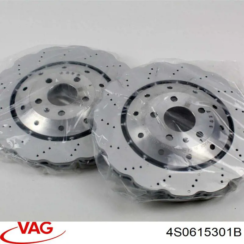 Disco de freno delantero VAG 8T0615301