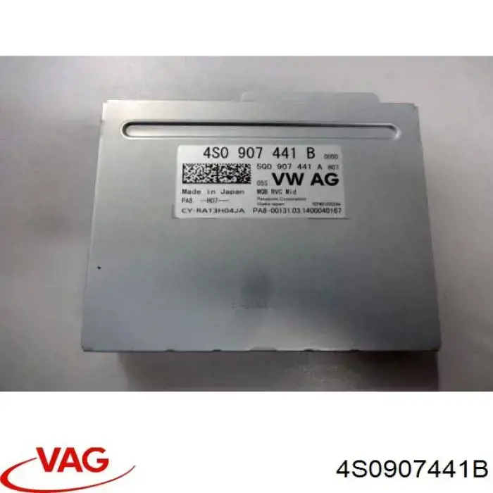4S0907441B VAG Módulo de control de cámara