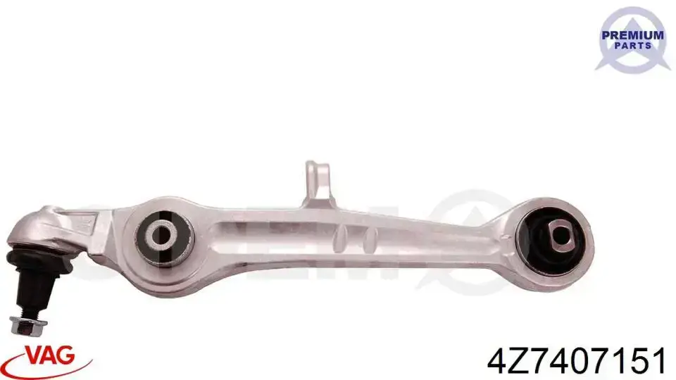 Comprar 4Z7407151 VAG Brazo inferior izquierdo/derecho de suspensión delantera
