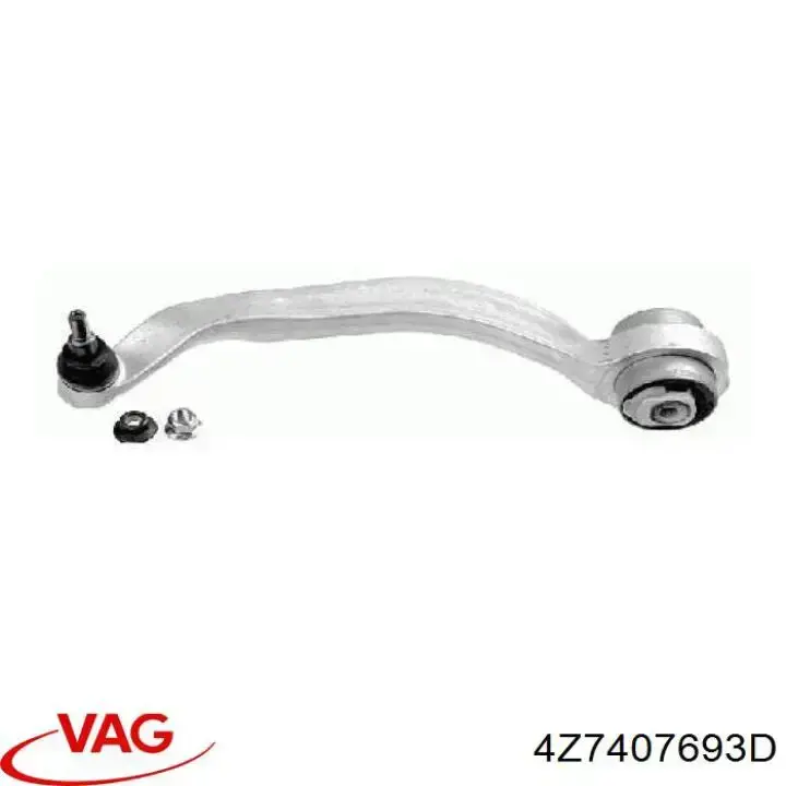 4Z7407693D VAG Brazo inferior izquierdo de la suspensión delantera