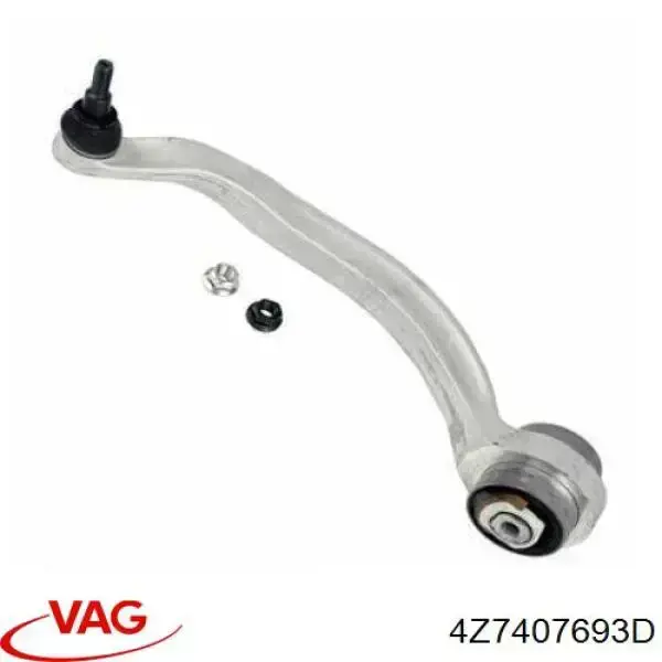Brazo inferior izquierdo de la suspensión delantera VAG 4Z7407693D precio, desde 64,33 EUR