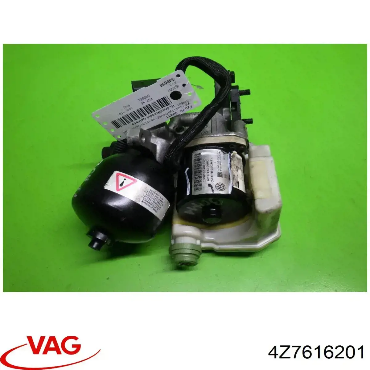 4Z7616201 VAG Acumulador hidráulico del sistema de suspensión