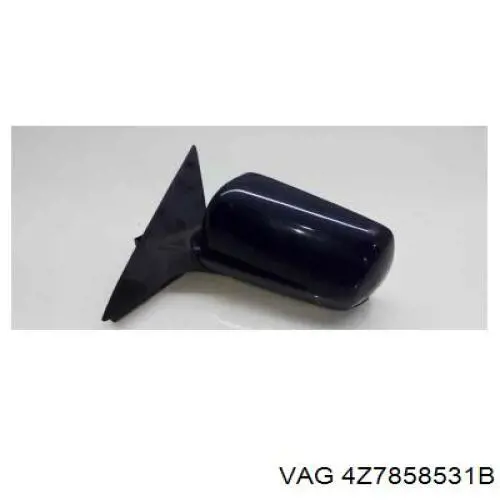Espejo de retrovisor izquierdo 4Z7858531B VAG