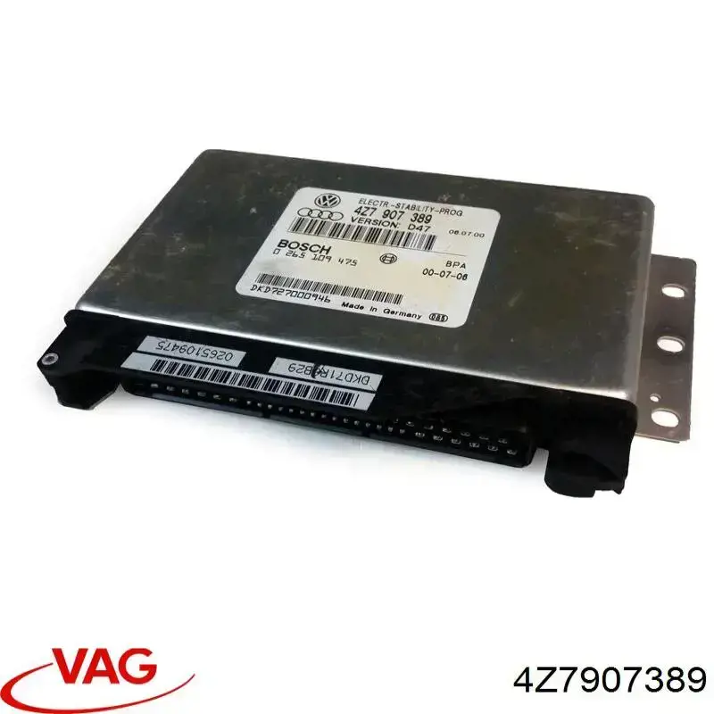 4Z7907389 VAG módulo hidráulico abs