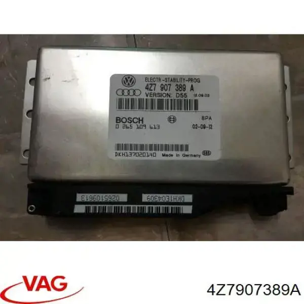 4Z7907389A VAG módulo hidráulico abs