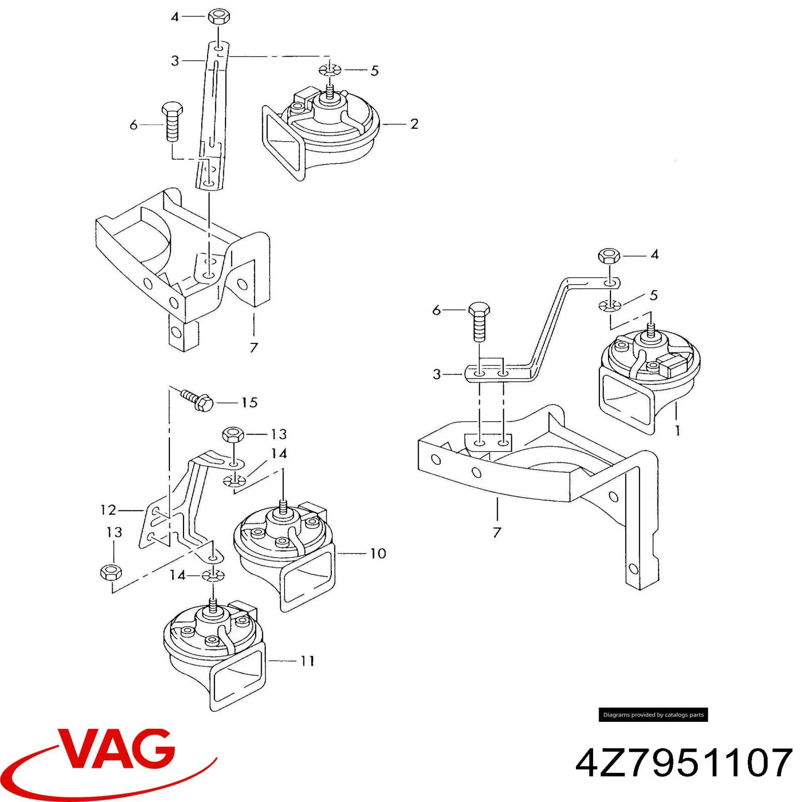 4Z7951107 VAG 