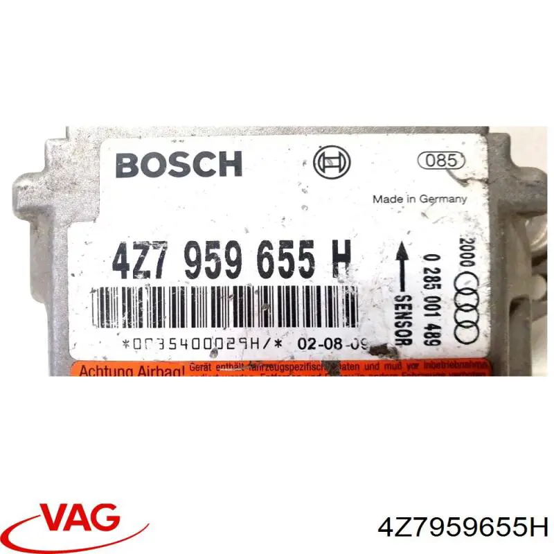 Comprar 4Z7959655H VAG Módulo de control de airbag