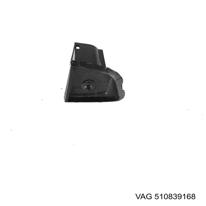 Manija exterior de puerta trasera 510839168 VAG