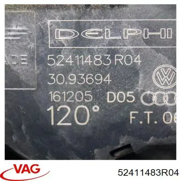 Motor de recirculación de aire VAG 52411483R04 precio, desde 97,28 EUR