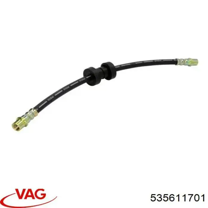 Tubo flexible de frenos delantero VAG 535611701