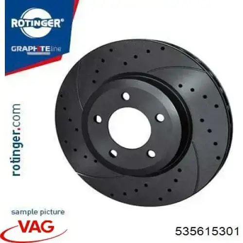 Frenos delanteros VAG 535615301 precio, desde 36,55 EUR