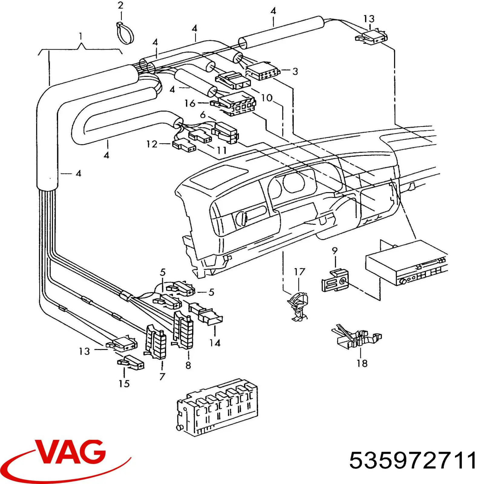  VAG 535972711 precio, desde 18,10 EUR
