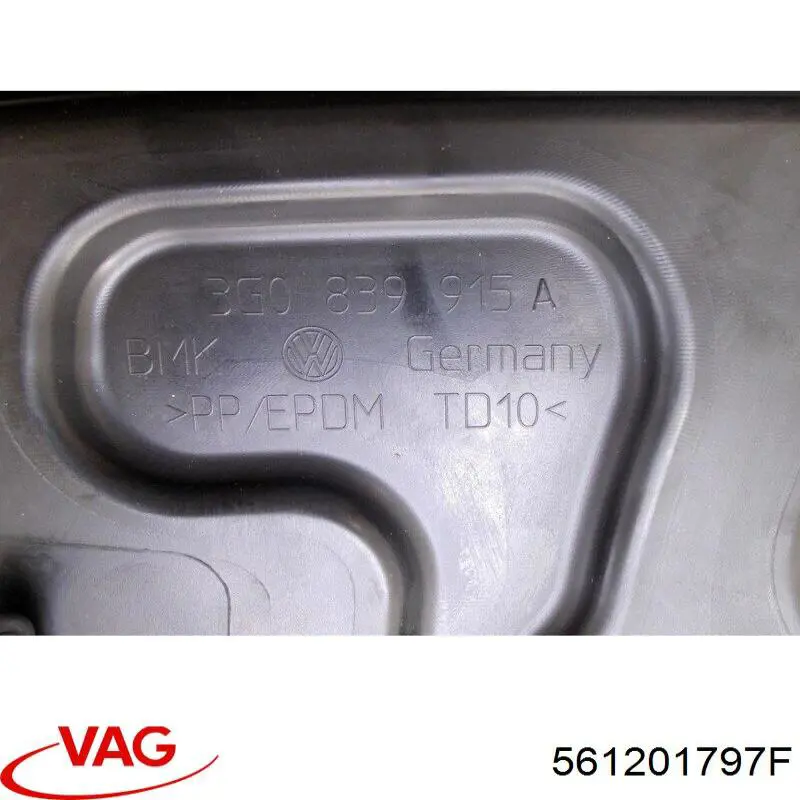 Filtro de carbón activado 561201797F VAG