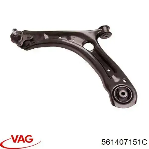Brazo inferior izquierdo de la suspensión delantera VAG 561407151C precio, desde 56,98 EUR