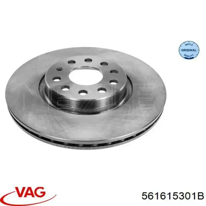 Disco de freno delantero VAG 561615301B