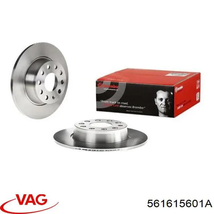 561615601A VAG Freno de disco trasero