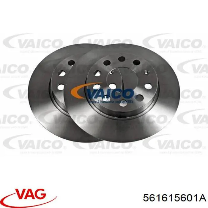 Comprar 561615601A VAG Disco de freno trasero
