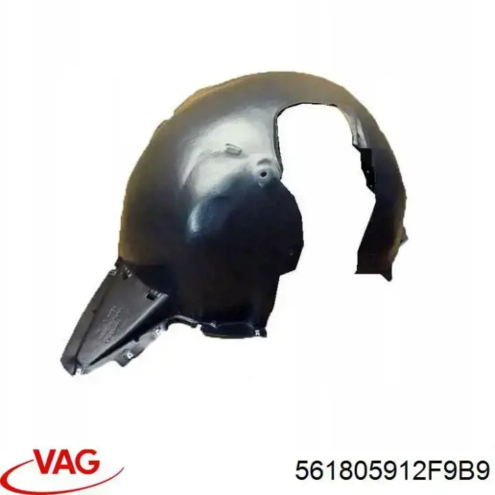 561805912F9B9 VAG Paso rueda delantero derecho