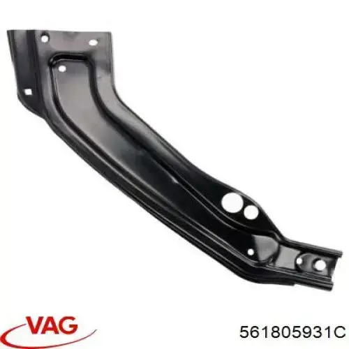 Soporte izquierdo del radiador (panel de montaje de faros) VAG 561805931C precio, desde 11,34 EUR