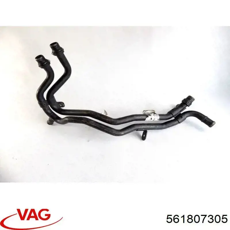 Refuerzo parachoque trasero VAG 561807305