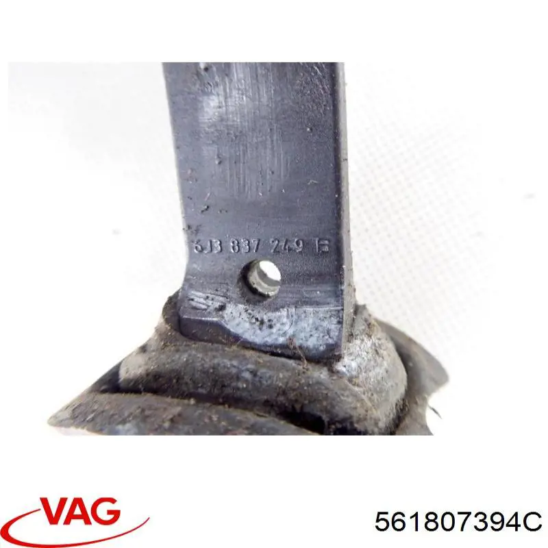 Soporte del parachoques trasero derecho 561807394C VAG