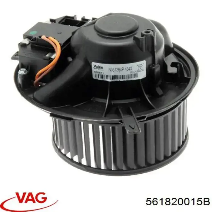 561820015B VAG motor eléctrico, ventilador habitáculo