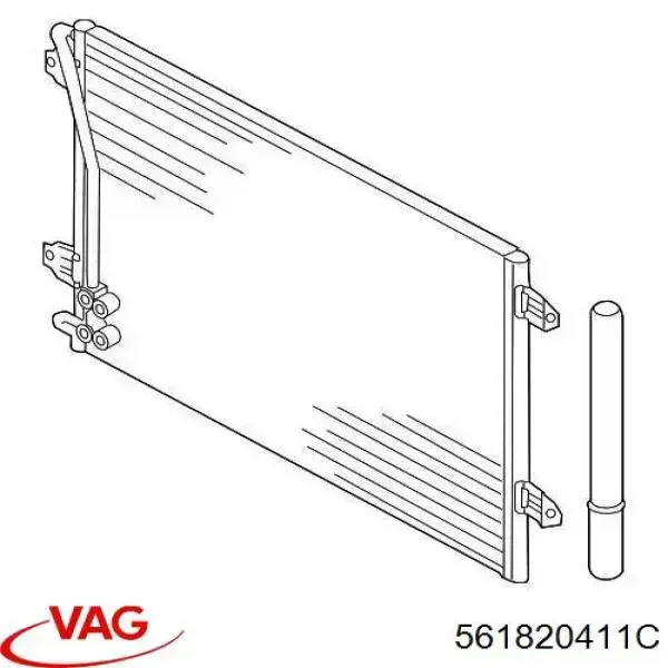 940864 Nissens condensador aire acondicionado