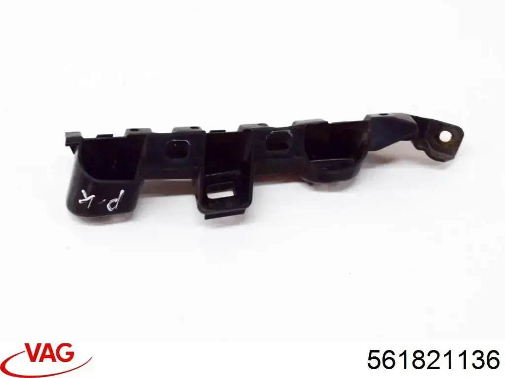 Soporte delantero de guardabarros delantero derecho 561821136 VAG